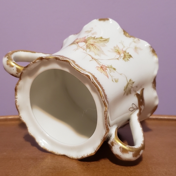 Haviland Limoges Schleiger Sugar bowl Fall Leaves NO LID - Picture 5 of 8